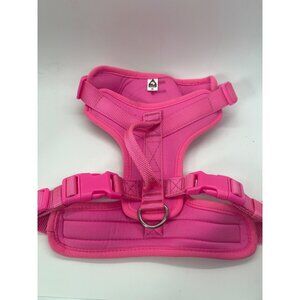 Bright Pink Dog Harness Size M Handle on Top